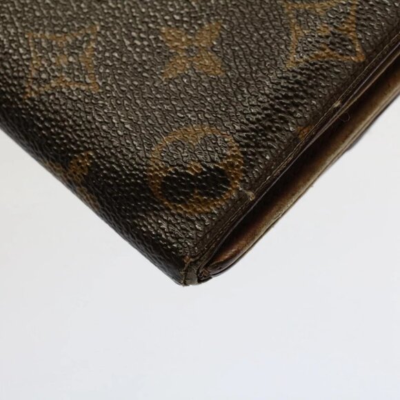 LOUIS VUITTON Monogram Pochette Porte Monnaie Credit Wallet M61725 Auth 53296 - Picture 3 of 16